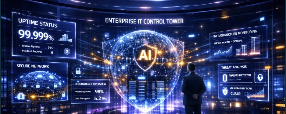 How Managed IT Services Work in Enterprise Environments