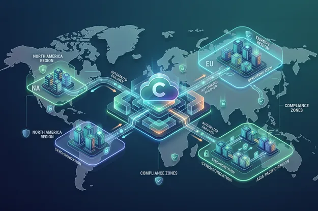 Multi-Region Cloud Architectures for High Availability and Compliance