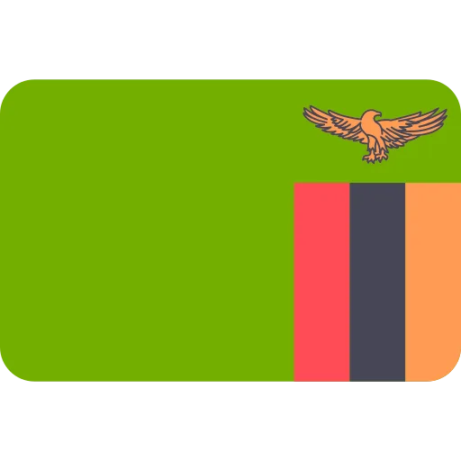 Green rounded card with a small orange bird silhouette in the top-right and three vertical color bars (pink, dark gray, peach) along the lower-right edge.