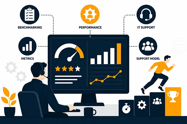 IT Operations Benchmarking: Is Your Support Model Falling Behind?